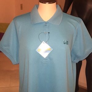 Women’s Loudmouth polo shirt.